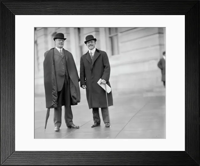 Framed Print : Alfred Gaither Allen, Rep. from Ohio, with Rep. Nick Longworth, 1912. Creator: Harris & Ewing. Alfred Gaither Allen, Rep. from Ohio, with Rep. Nick Longworth, 1912. Creator: Harris & Ewing Framed Print : Alfred Gaither Allen, Rep. from Ohio, with Rep. Nick Longworth, 1912. Creator: Harris & Ewing. Alfred Gaither Allen, Rep. from Ohio, with Rep. Nick Longworth, 1912. Creator: Harris & Ewing