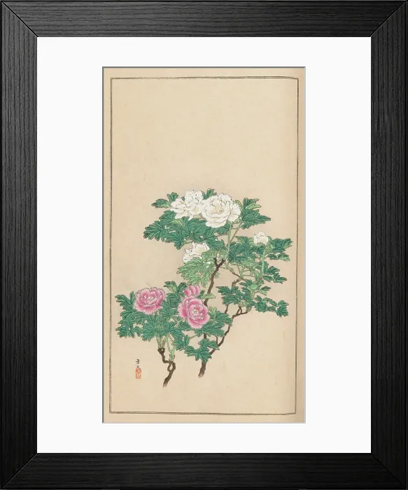 Framed Print : Shubi gakan (Drawing Methods for Aesthetic Pictures), 1889. Creator: Sakujiro, Nanbara (active 1889) Framed Print : Shubi gakan (Drawing Methods for Aesthetic Pictures), 1889. Creator: Sakujiro, Nanbara (active 1889)