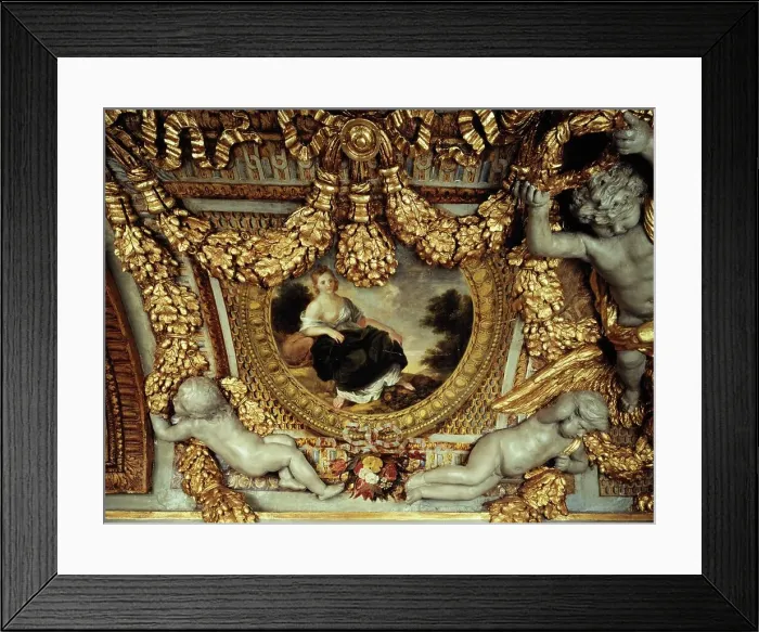 Framed Print : Cybele or the earth, between 1652 and 1655. Creator: Charles le Brun Framed Print : Cybele or the earth, between 1652 and 1655. Creator: Charles le Brun