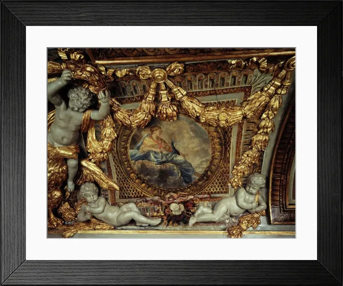 Framed Print : Juno or air, between 1652 and 1655. Creator: Charles le Brun Framed Print : Juno or air, between 1652 and 1655. Creator: Charles le Brun