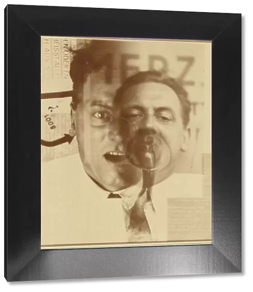 Kurt Schwitters, 1924-1925. Creator: Lissitzky, El (1890-1941)