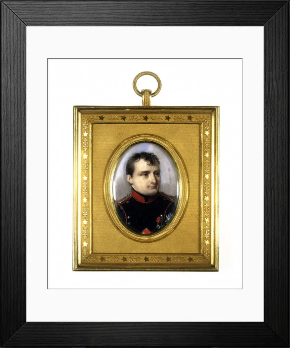 Framed Print : Napoleon I in the uniform of the National Guard, 1812. Creator: Jean-Baptiste Isabey Framed Print : Napoleon I in the uniform of the National Guard, 1812. Creator: Jean-Baptiste Isabey