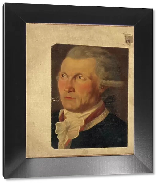 Portrait of an unknown person (Denis Le Roy?), c1780. Creator: Denis-Sebastien Leroy