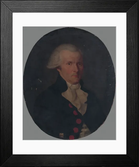 Framed Print : Portrait of Denis Le Roy, veterinarian in the household of King Louis XVI, c1780. Creator: Denis-Sebastien Leroy Framed Print : Portrait of Denis Le Roy, veterinarian in the household of King Louis XVI, c1780. Creator: Denis-Sebastien Leroy