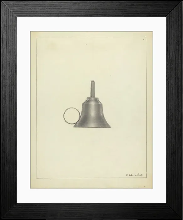 Framed Print : Lamp, 1935 / 1942. Creator: Arsen Maralian Framed Print : Lamp, 1935 / 1942. Creator: Arsen Maralian