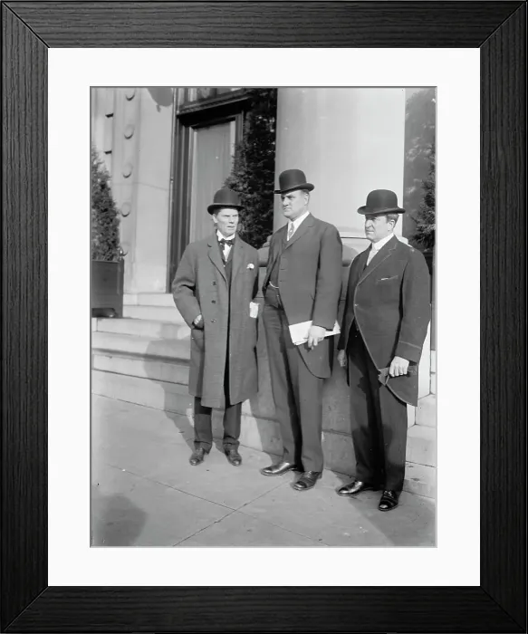 Framed Print : John A. Dix, Governor of New York, with His Successor, Sulzer, and Governor Tener...1912. Creator: Harris & Ewing. John A. Dix, Governor of New York, with His Successor, Sulzer, and Governor Tener...1912. Creator: Harris & Ewing Framed Print : John A. Dix, Governor of New York, with His Successor, Sulzer, and Governor Tener...1912. Creator: Harris & Ewing. John A. Dix, Governor of New York, with His Successor, Sulzer, and Governor Tener...1912. Creator: Harris & Ewing