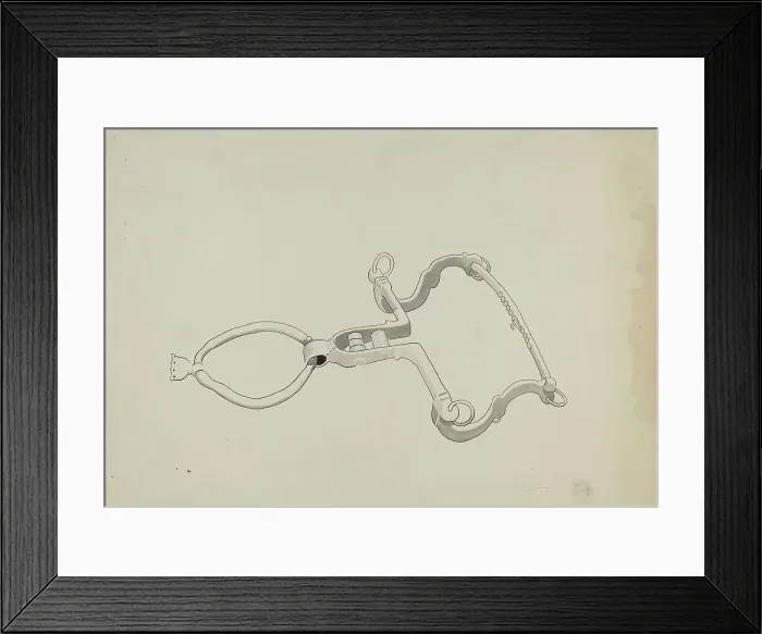Framed Print : Roller Bit, c. 1936. Creator: J.Henry Marley Framed Print : Roller Bit, c. 1936. Creator: J.Henry Marley