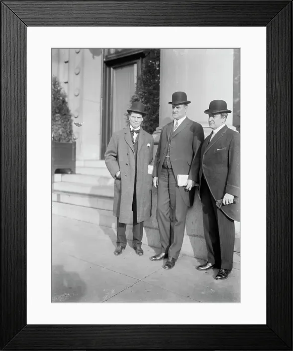 Framed Print : John A. Dix, Governor of New York, with His Successor, Sulzer, and Governor Tener...1912. Creator: Harris & Ewing. John A. Dix, Governor of New York, with His Successor, Sulzer, and Governor Tener...1912. Creator: Harris & Ewing Framed Print : John A. Dix, Governor of New York, with His Successor, Sulzer, and Governor Tener...1912. Creator: Harris & Ewing. John A. Dix, Governor of New York, with His Successor, Sulzer, and Governor Tener...1912. Creator: Harris & Ewing