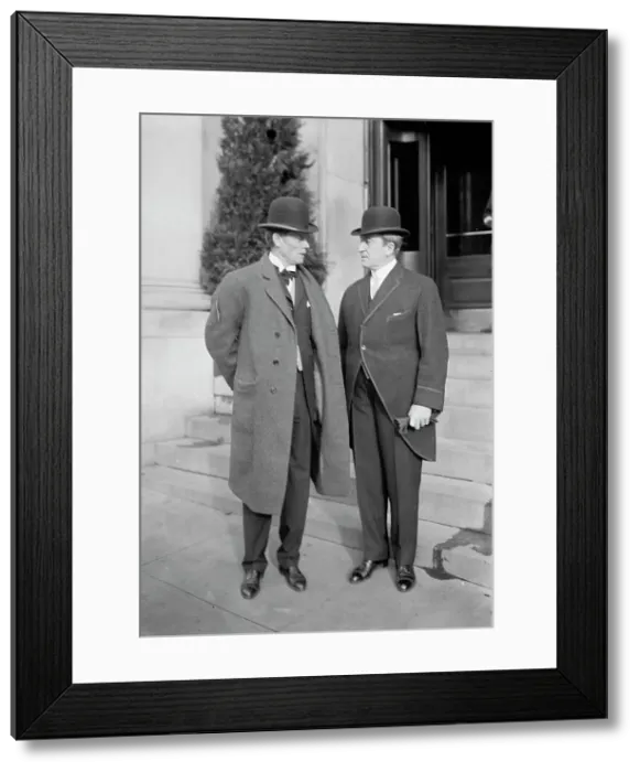 Framed Print : John A. Dix, Governor of New York, Right, with Sulzer, 1912. Creator: Harris & Ewing. John A. Dix, Governor of New York, Right, with Sulzer, 1912. Creator: Harris & Ewing Framed Print : John A. Dix, Governor of New York, Right, with Sulzer, 1912. Creator: Harris & Ewing. John A. Dix, Governor of New York, Right, with Sulzer, 1912. Creator: Harris & Ewing