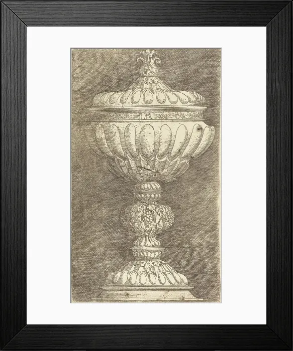 Framed Print : Goblet with Pomegranate on the Knob, c. 1520 / 1525. Creator: Albrecht Altdorfer Framed Print : Goblet with Pomegranate on the Knob, c. 1520 / 1525. Creator: Albrecht Altdorfer
