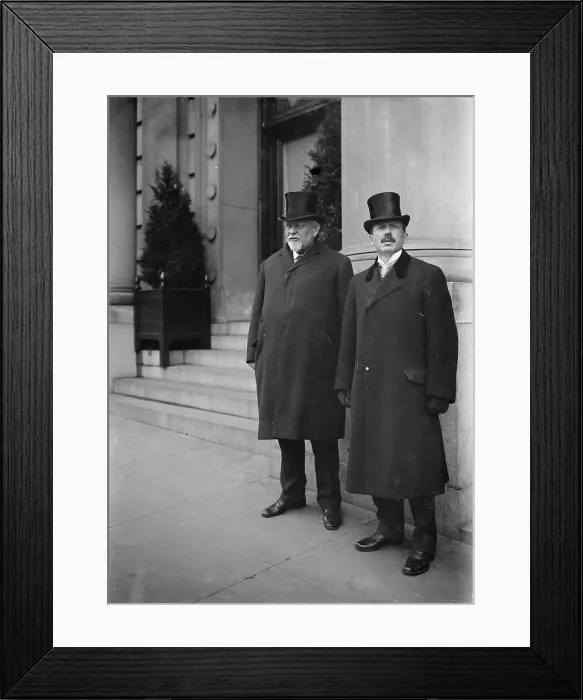 Framed Print : Francis E. McGovern, Governor of Wisconsin, Right, with Gov. Carey of Illinois, 1912. Creator: Harris & Ewing. Francis E. McGovern, Governor of Wisconsin, Right, with Gov. Carey of Illinois, 1912. Creator: Harris & Ewing Framed Print : Francis E. McGovern, Governor of Wisconsin, Right, with Gov. Carey of Illinois, 1912. Creator: Harris & Ewing. Francis E. McGovern, Governor of Wisconsin, Right, with Gov. Carey of Illinois, 1912. Creator: Harris & Ewing