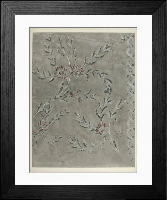 Framed Print : Wall Decoration, c. 1938. Creator: Martin Partyka Framed Print : Wall Decoration, c. 1938. Creator: Martin Partyka