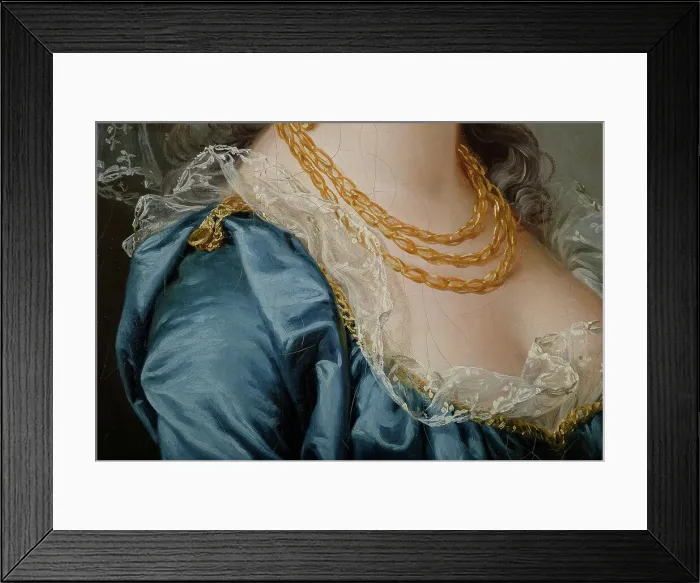 Framed Print : Portrait thought to be Philiberte-Orléans Perrin de Cypierre, Countess of Maussion, 1787. Creator: Adelaide Labille-Guiard Framed Print : Portrait thought to be Philiberte-Orléans Perrin de Cypierre, Countess of Maussion, 1787. Creator: Adelaide Labille-Guiard