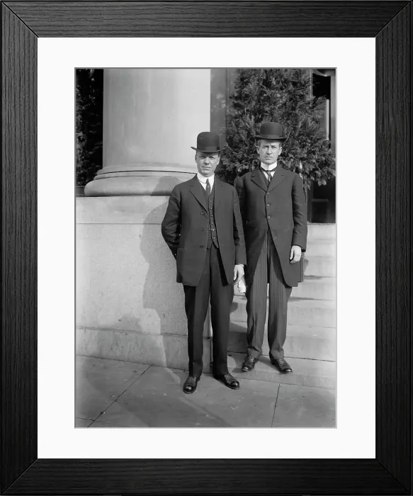 Framed Print : Herbert Spencer Hadley, Governor of Missouri, Right, with Gov. Morris of Montana, 1912. Creator: Harris & Ewing. Herbert Spencer Hadley, Governor of Missouri, Right, with Gov. Morris of Montana, 1912. Creator: Harris & Ewing Framed Print : Herbert Spencer Hadley, Governor of Missouri, Right, with Gov. Morris of Montana, 1912. Creator: Harris & Ewing. Herbert Spencer Hadley, Governor of Missouri, Right, with Gov. Morris of Montana, 1912. Creator: Harris & Ewing
