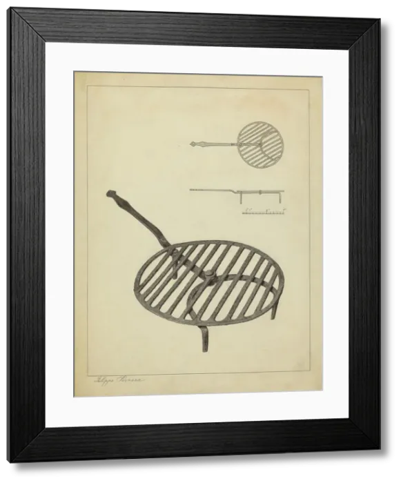 Framed Print : Trivet, 1935 / 1942. Creator: Filippo Porreca Framed Print : Trivet, 1935 / 1942. Creator: Filippo Porreca