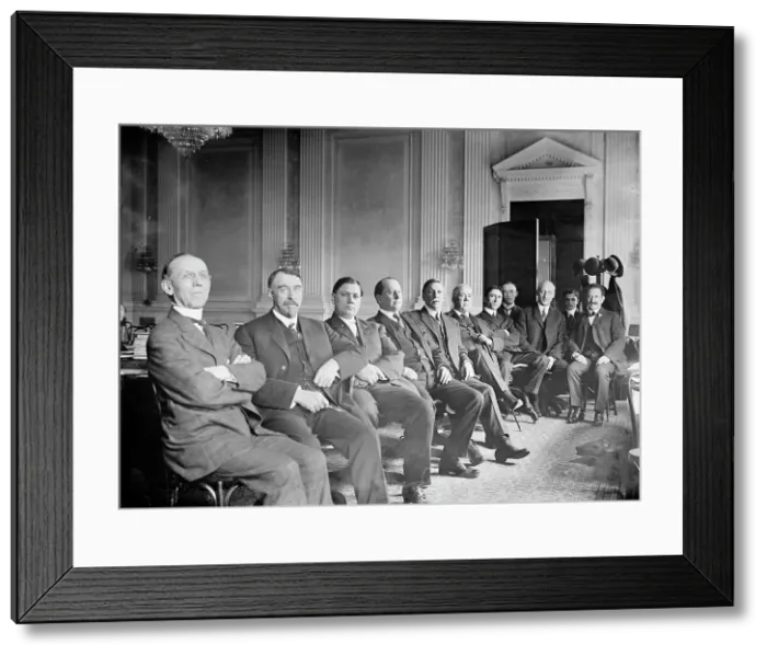 Framed Print : Pujo Committee - Byrnes, James Francis; Daugherty, James Alexander; Gurnsey, Frank Edward... 1912. Creator: Harris & Ewing. Pujo Committee - Byrnes, James Francis; Daugherty, James Alexander; Gurnsey, Frank Edward... 1912 Framed Print : Pujo Committee - Byrnes, James Francis; Daugherty, James Alexander; Gurnsey, Frank Edward... 1912. Creator: Harris & Ewing. Pujo Committee - Byrnes, James Francis; Daugherty, James Alexander; Gurnsey, Frank Edward... 1912