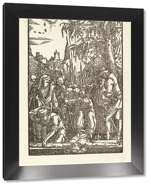Christ Nailed to the Cross, c. 1513. Creator: Albrecht Altdorfer