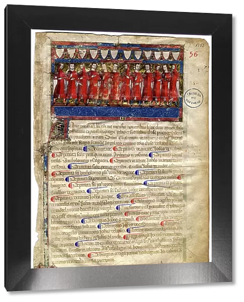 Livre I des annales (1295-1532), Les portraits des capitouls de l'année 1352-1353), 1352-1353. Creator: Anonymous
