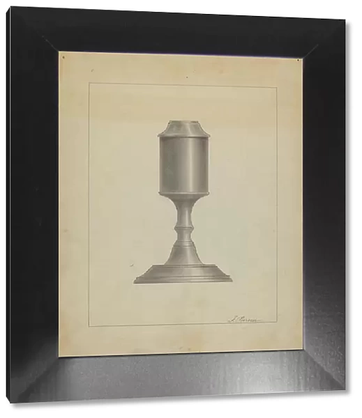 Lamp, c. 1939. Creator: Filippo Porreca