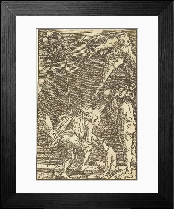 Framed Print : Christ Descending into Hell, c. 1513. Creator: Albrecht Altdorfer Framed Print : Christ Descending into Hell, c. 1513. Creator: Albrecht Altdorfer