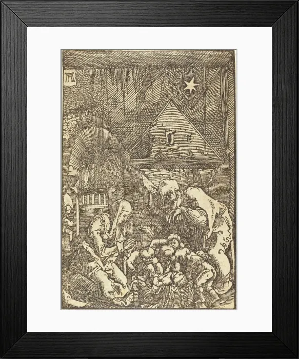 Framed Print : The Nativity, c. 1513. Creator: Albrecht Altdorfer Framed Print : The Nativity, c. 1513. Creator: Albrecht Altdorfer