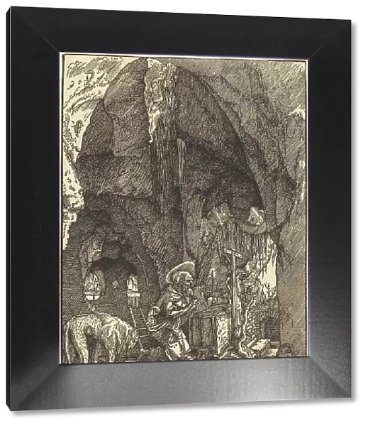 Saint Jerome in the Cave, 1515. Creator: Albrecht Altdorfer