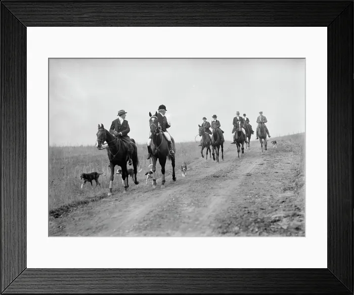 Framed Print : Edgewood Hunt - Walter Tuckerman Murphy; Ed Gorhan; Mrs. Bowen; Col. Thompson; Miss Tiernan... 1912 Creator: Harris & Ewing. Edgewood Hunt - Walter Tuckerman Murphy; Ed Gorhan; Mrs. Bowen; Col Framed Print : Edgewood Hunt - Walter Tuckerman Murphy; Ed Gorhan; Mrs. Bowen; Col. Thompson; Miss Tiernan... 1912 Creator: Harris & Ewing. Edgewood Hunt - Walter Tuckerman Murphy; Ed Gorhan; Mrs. Bowen; Col