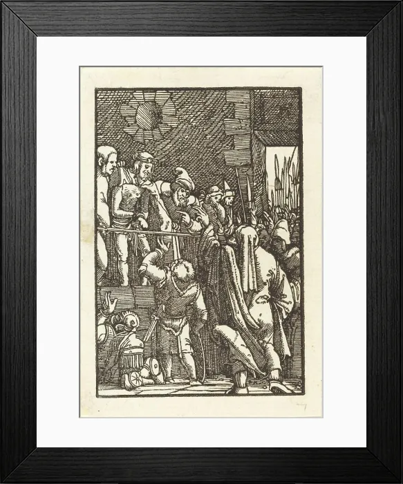 Framed Print : Christ Shown to the People, c. 1513. Creator: Albrecht Altdorfer Framed Print : Christ Shown to the People, c. 1513. Creator: Albrecht Altdorfer
