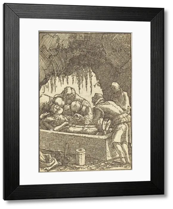 Framed Print : The Entombment, c. 1513. Creator: Albrecht Altdorfer Framed Print : The Entombment, c. 1513. Creator: Albrecht Altdorfer