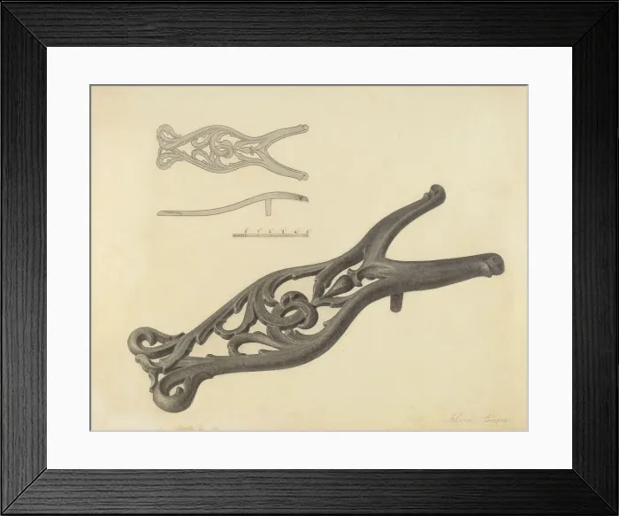 Framed Print : Bootjack, c. 1937. Creator: Filippo Porreca Framed Print : Bootjack, c. 1937. Creator: Filippo Porreca