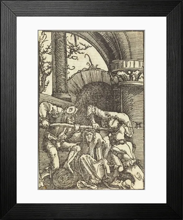 Framed Print : Christ Crowned with Thorns, c. 1513. Creator: Albrecht Altdorfer Framed Print : Christ Crowned with Thorns, c. 1513. Creator: Albrecht Altdorfer
