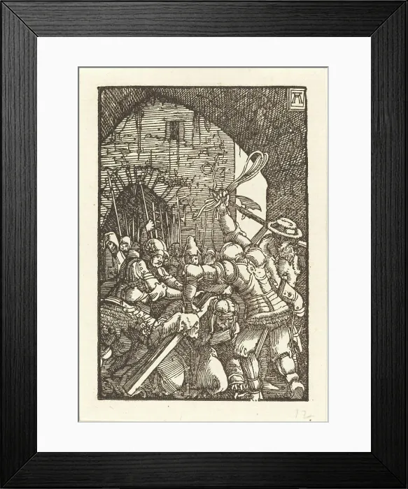 Framed Print : Christ Bearing the Cross, c. 1513. Creator: Albrecht Altdorfer Framed Print : Christ Bearing the Cross, c. 1513. Creator: Albrecht Altdorfer