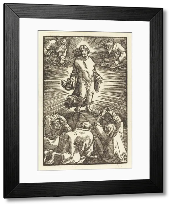 Framed Print : The Transfiguration, c. 1513. Creator: Albrecht Altdorfer