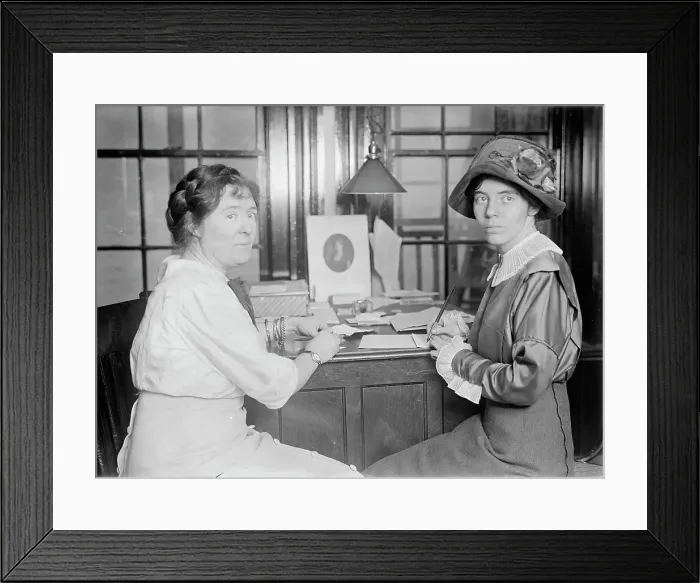 Framed Print : Alice Paul, 1913. Creator: Harris & Ewing. Alice Paul, 1913. Creator: Harris & Ewing Framed Print : Alice Paul, 1913. Creator: Harris & Ewing. Alice Paul, 1913. Creator: Harris & Ewing