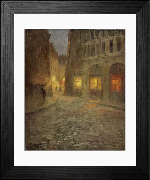 Framed Print : Rue de la Montagne-Sainte-Geneviève, c1902. Creator: Fernand Maillaud Framed Print : Rue de la Montagne-Sainte-Geneviève, c1902. Creator: Fernand Maillaud