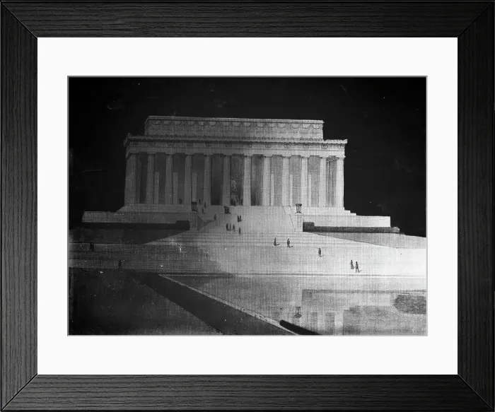 Framed Print : Lincoln Memorial - Architect's Drawing For Proposed Memorial; Plan Selected, 1912. Creator: Harris & Ewing. Lincoln Memorial - Architect's Drawing For Proposed Memorial; Plan Selected, 1912. Creator: Harris & Ewing Framed Print : Lincoln Memorial - Architect's Drawing For Proposed Memorial; Plan Selected, 1912. Creator: Harris & Ewing. Lincoln Memorial - Architect's Drawing For Proposed Memorial; Plan Selected, 1912. Creator: Harris & Ewing
