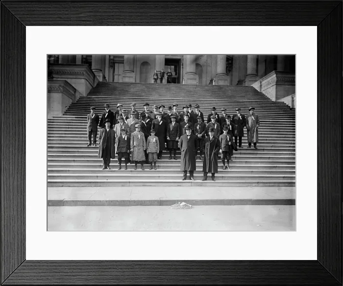 Framed Print : Cotton Growers On Capitol Steps - Congressman Tom Heflin of Alabama, Front Center, 1912. Creator: Harris & Ewing. Cotton Growers On Capitol Steps - Congressman Tom Heflin of Alabama, Front Center, 1912. Creator: Harris & Ewing Framed Print : Cotton Growers On Capitol Steps - Congressman Tom Heflin of Alabama, Front Center, 1912. Creator: Harris & Ewing. Cotton Growers On Capitol Steps - Congressman Tom Heflin of Alabama, Front Center, 1912. Creator: Harris & Ewing