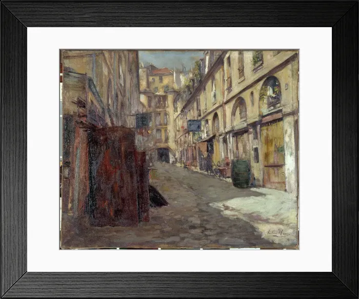 Framed Print : Cour de Dragon, c1901. Creator: Victor Marec Framed Print : Cour de Dragon, c1901. Creator: Victor Marec