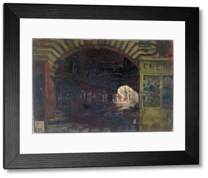 Framed Print : Entrance to Saint-Honore cloisters, rue des Bons-Enfants, 1906. Creator: Victor Marec Framed Print : Entrance to Saint-Honore cloisters, rue des Bons-Enfants, 1906. Creator: Victor Marec