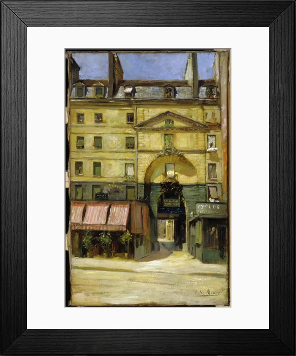 Framed Print : Entrance to the Cour de Dragon, c1901. Creator: Victor Marec Framed Print : Entrance to the Cour de Dragon, c1901. Creator: Victor Marec