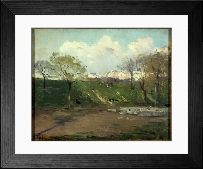Framed Print : Fortifications, boulevard Gouvion-Saint-Cyr, 1902. Creator: Ferdinand Louis Marks Framed Print : Fortifications, boulevard Gouvion-Saint-Cyr, 1902. Creator: Ferdinand Louis Marks
