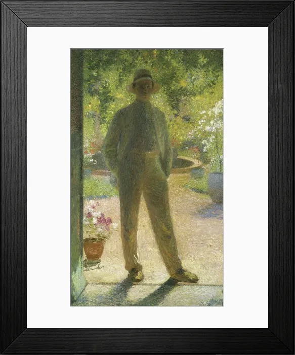 Framed Print : Jacques Martin-Ferrieres in Marquayrol, 1910. Creator: Henri Martin Framed Print : Jacques Martin-Ferrieres in Marquayrol, 1910. Creator: Henri Martin