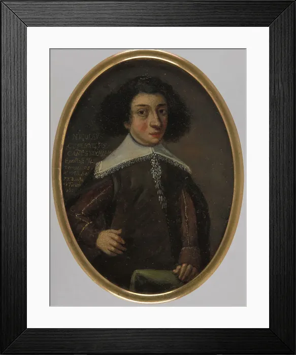 Framed Print : Portrait of Nicolaus Copernicus (1473-1543), First third of 17th cen. Creator: Anonymous Framed Print : Portrait of Nicolaus Copernicus (1473-1543), First third of 17th cen. Creator: Anonymous