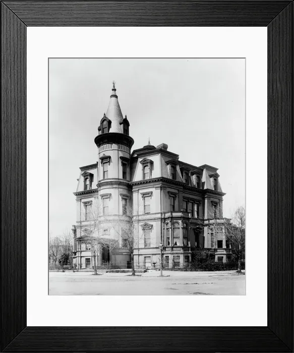 Framed Print : Chinese Legation, 1893. Creator: Frances Benjamin Johnston Framed Print : Chinese Legation, 1893. Creator: Frances Benjamin Johnston