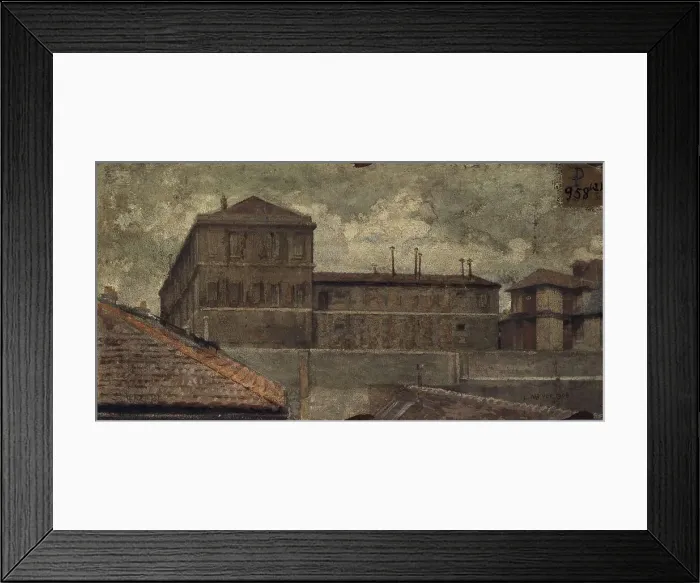 Framed Print : Saint-Lazare prison, 1908. Creator: Lazar Meyer Framed Print : Saint-Lazare prison, 1908. Creator: Lazar Meyer