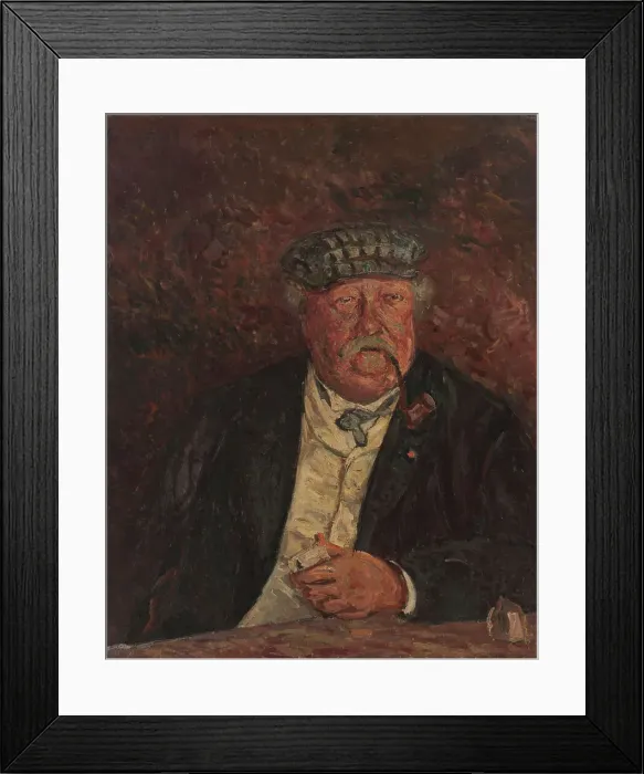 Framed Print : Portrait of Colonel La Villette, 1911. Creator: Maxime Emile Louis Maufra Framed Print : Portrait of Colonel La Villette, 1911. Creator: Maxime Emile Louis Maufra