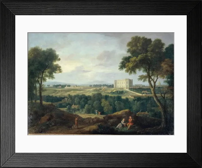 Framed Print : The Observatory, seen from Butte aux Cailles, c1710. Creator: Francisque Millet Framed Print : The Observatory, seen from Butte aux Cailles, c1710. Creator: Francisque Millet