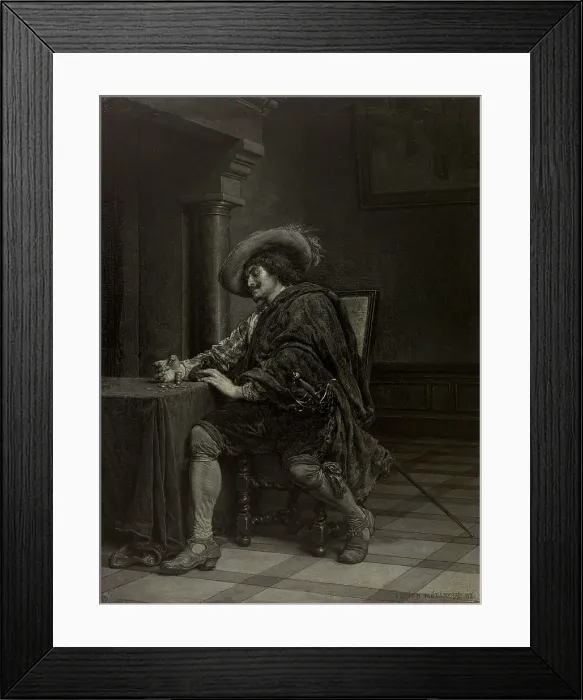 Framed Print : Don Cesar de Bazan, 1882. Creator: Lucien Etienne Melingue Framed Print : Don Cesar de Bazan, 1882. Creator: Lucien Etienne Melingue