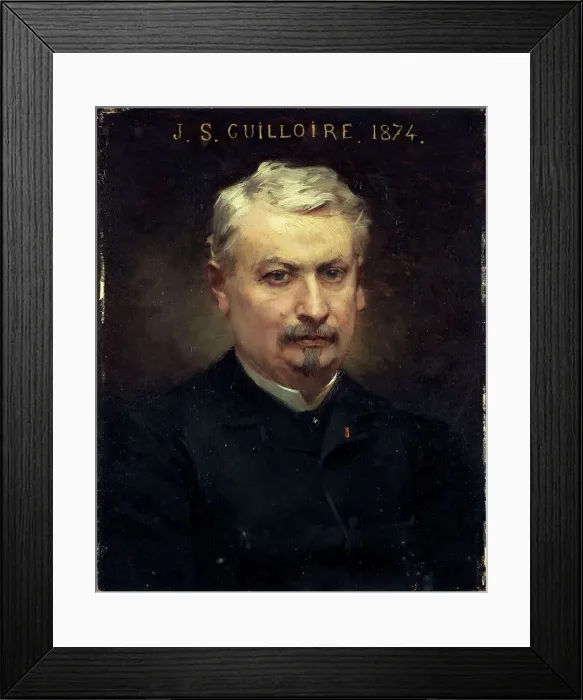 Framed Print : J. S. Guillire, chief controller of the Comédie-Française, 1885. Creator: Aime Morot Framed Print : J. S. Guillire, chief controller of the Comédie-Française, 1885. Creator: Aime Morot