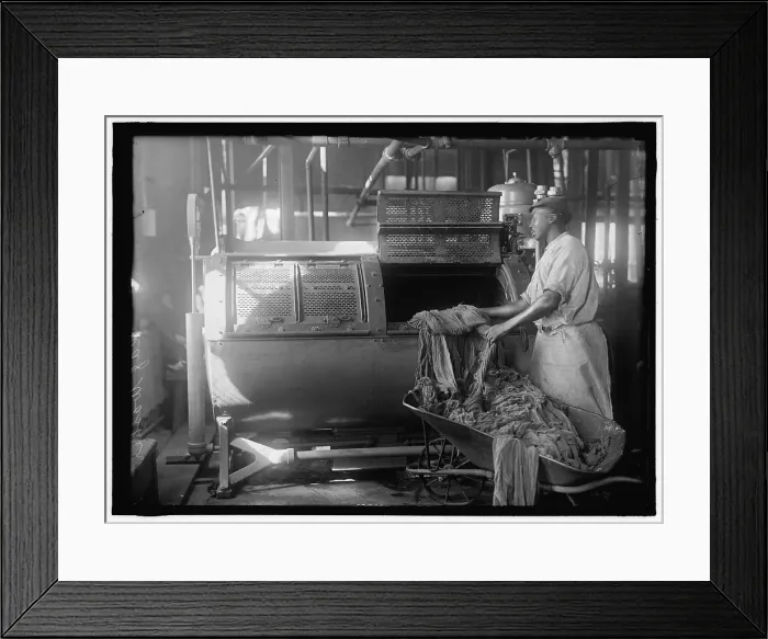 Framed Print : Rag washer, between 1912 and 1917. Creator: Harris & Ewing. Rag washer, between 1912 and 1917. Creator: Harris & Ewing Framed Print : Rag washer, between 1912 and 1917. Creator: Harris & Ewing. Rag washer, between 1912 and 1917. Creator: Harris & Ewing